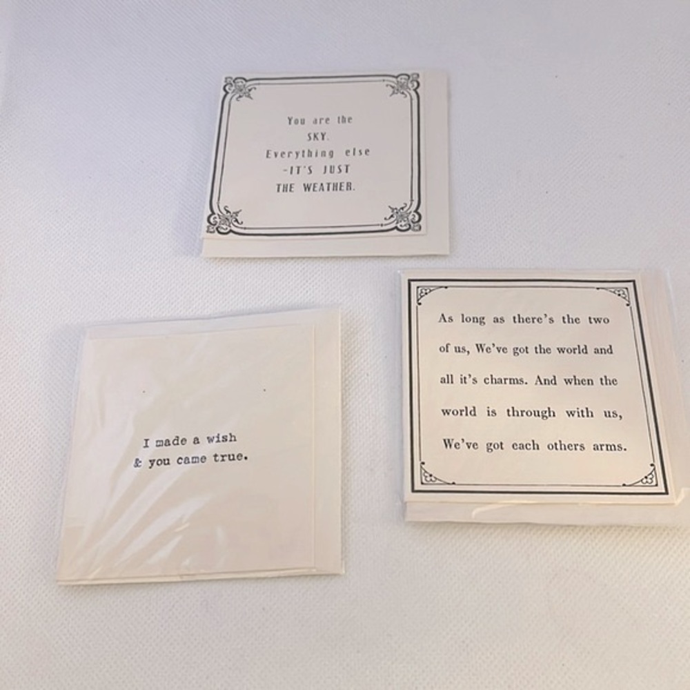 Sugarboo Designs Inc Package of Assorted Love Note Cards - NWT